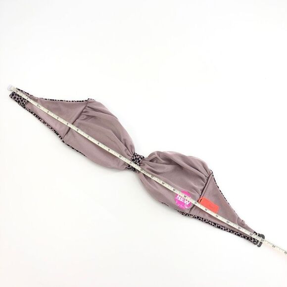 Maaji Cheetah Alessa Strapless Bandeau Top in Cheetah - Picture 4 of 11